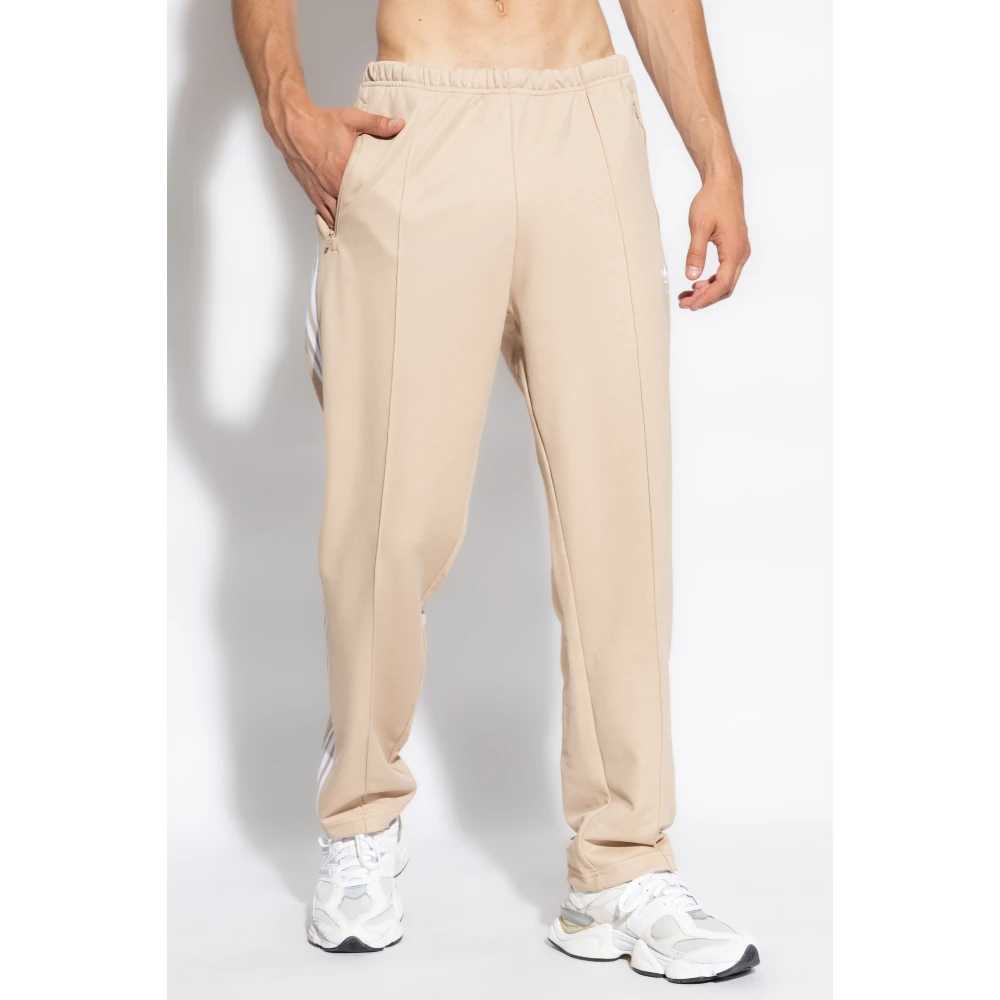 adidas Originals Sweatpants met logo Beige Heren