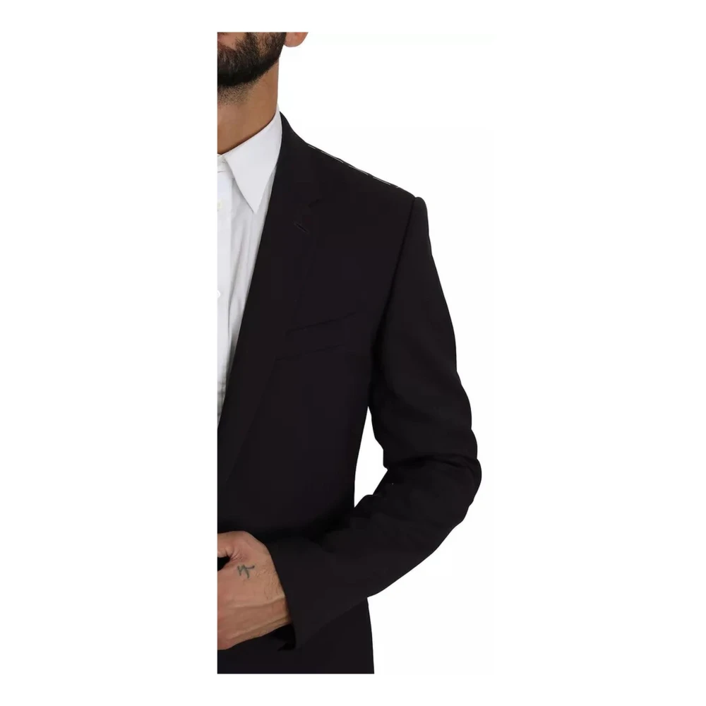 Dolce & Gabbana Paars Slim Fit 2-delig pak Purple Heren