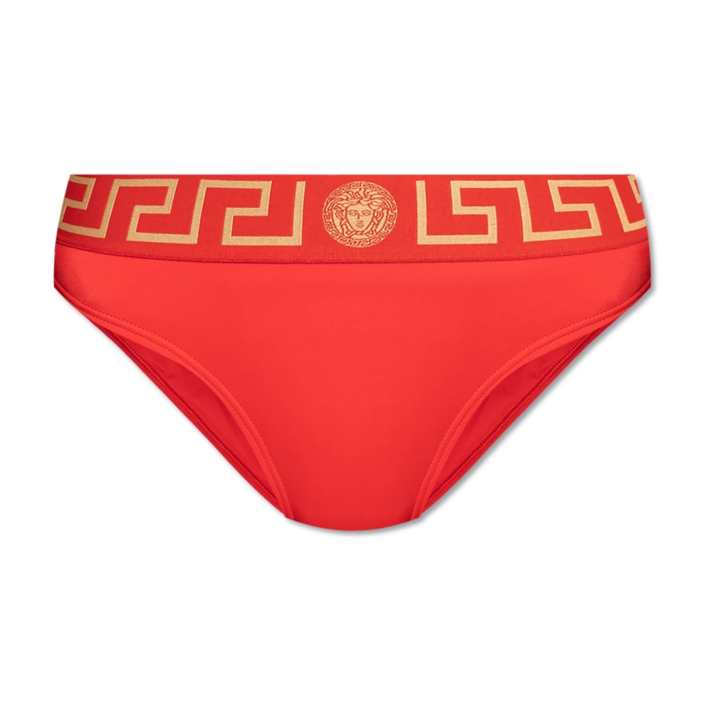 Versace Donna Rosso - Fondo Costume Da Bagno - Swimwear - S