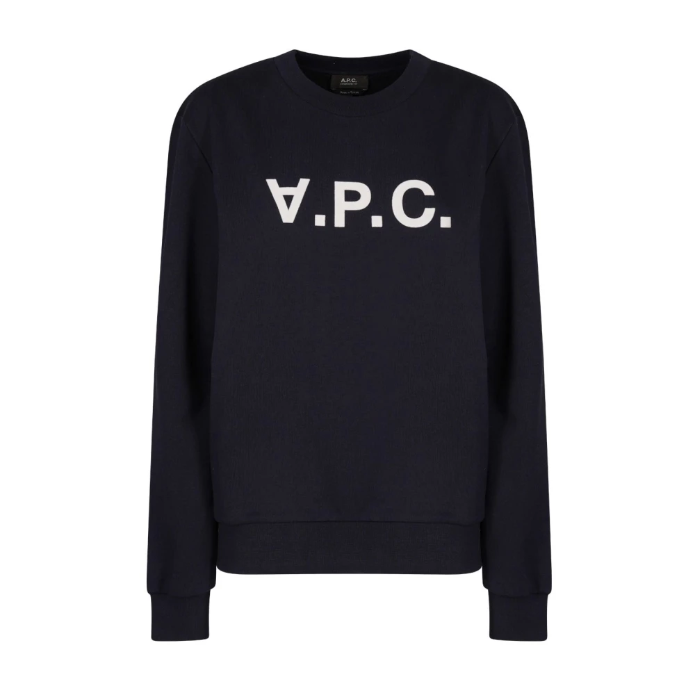 A.p.c. Uomo Blu Felpe, S, New, - Immagine 4