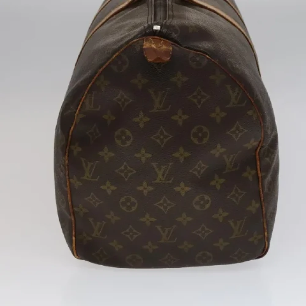 Louis Vuitton Vintage Pre-owned Canvas travel-bags Brown Dames