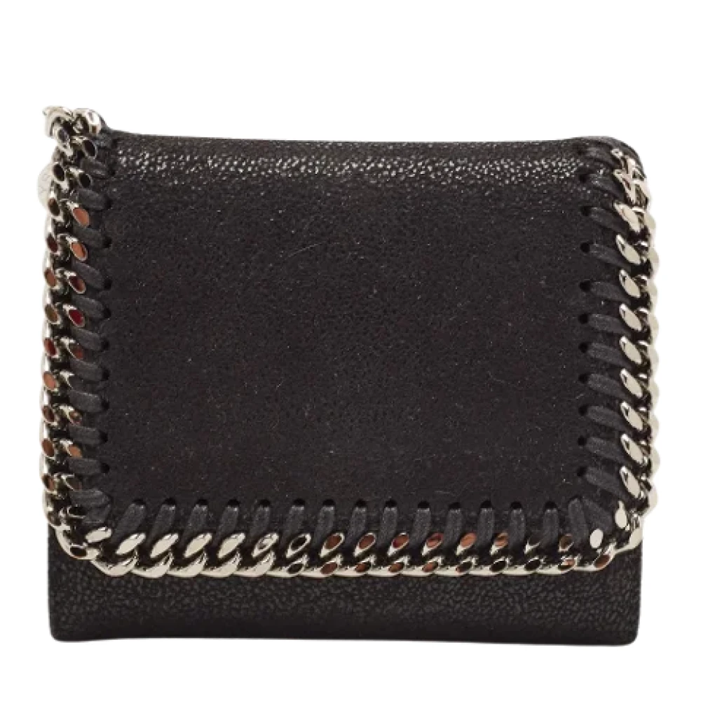 Stella McCartney Pre-owned Fabric wallets Black Dames