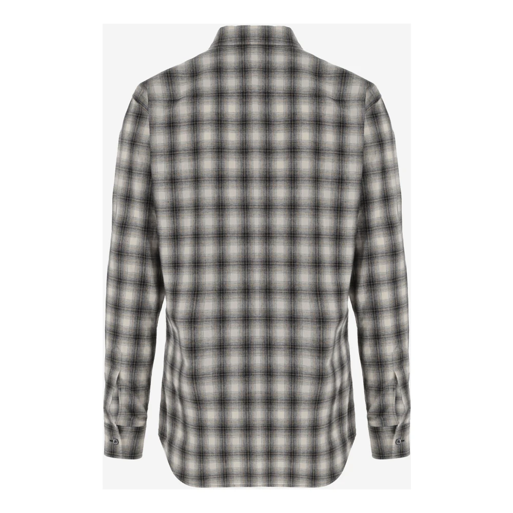 Dsquared2 Casual Heren Overhemden Collectie Brown Heren
