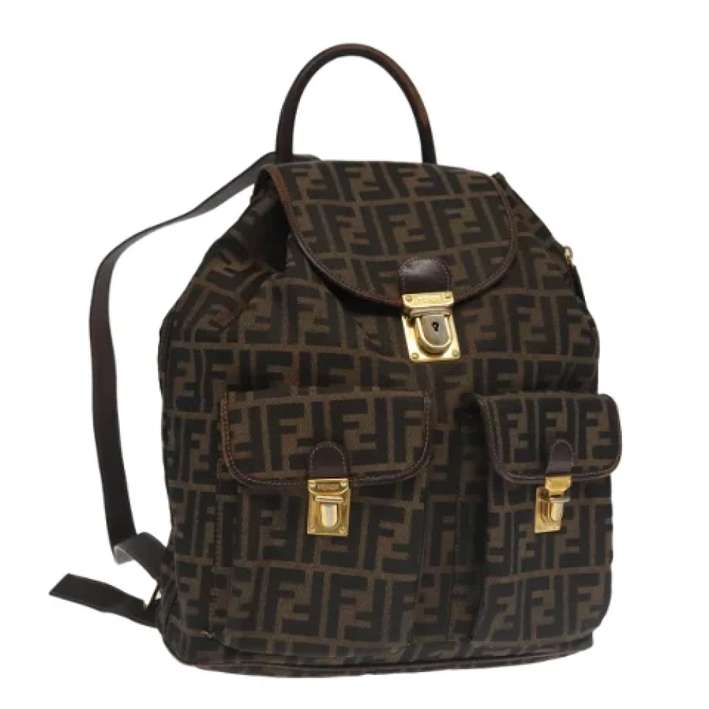 Pre-owned > Pre-owned Bags > Pre-owned Backpacks - - Fendi Vintage - Modalova