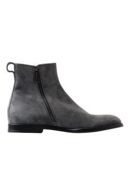elegant-gray-chelsea-leather-boots