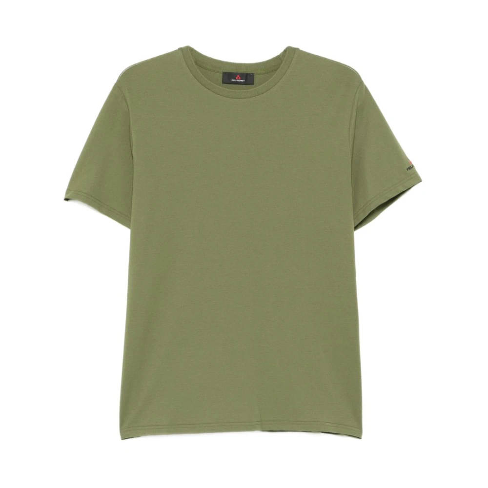 Peuterey Men's Green T-Shirts, S, Short-Sleeved T-Shirt