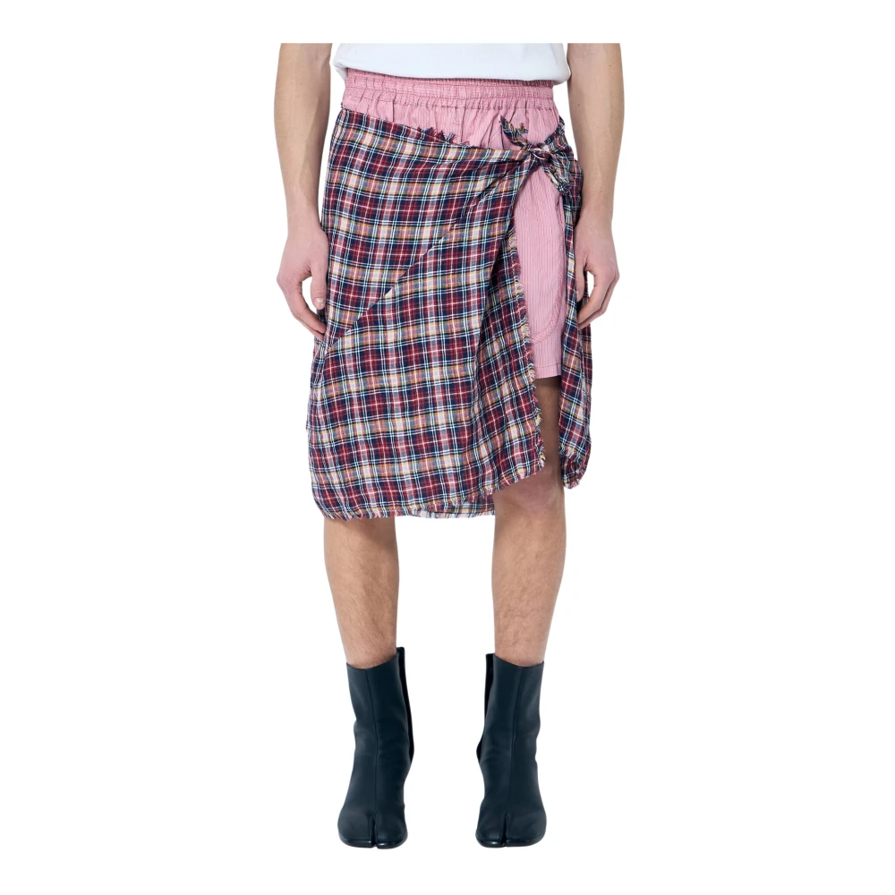 Vivienne Westwood Wrap Overlay Boksshort Brown Heren