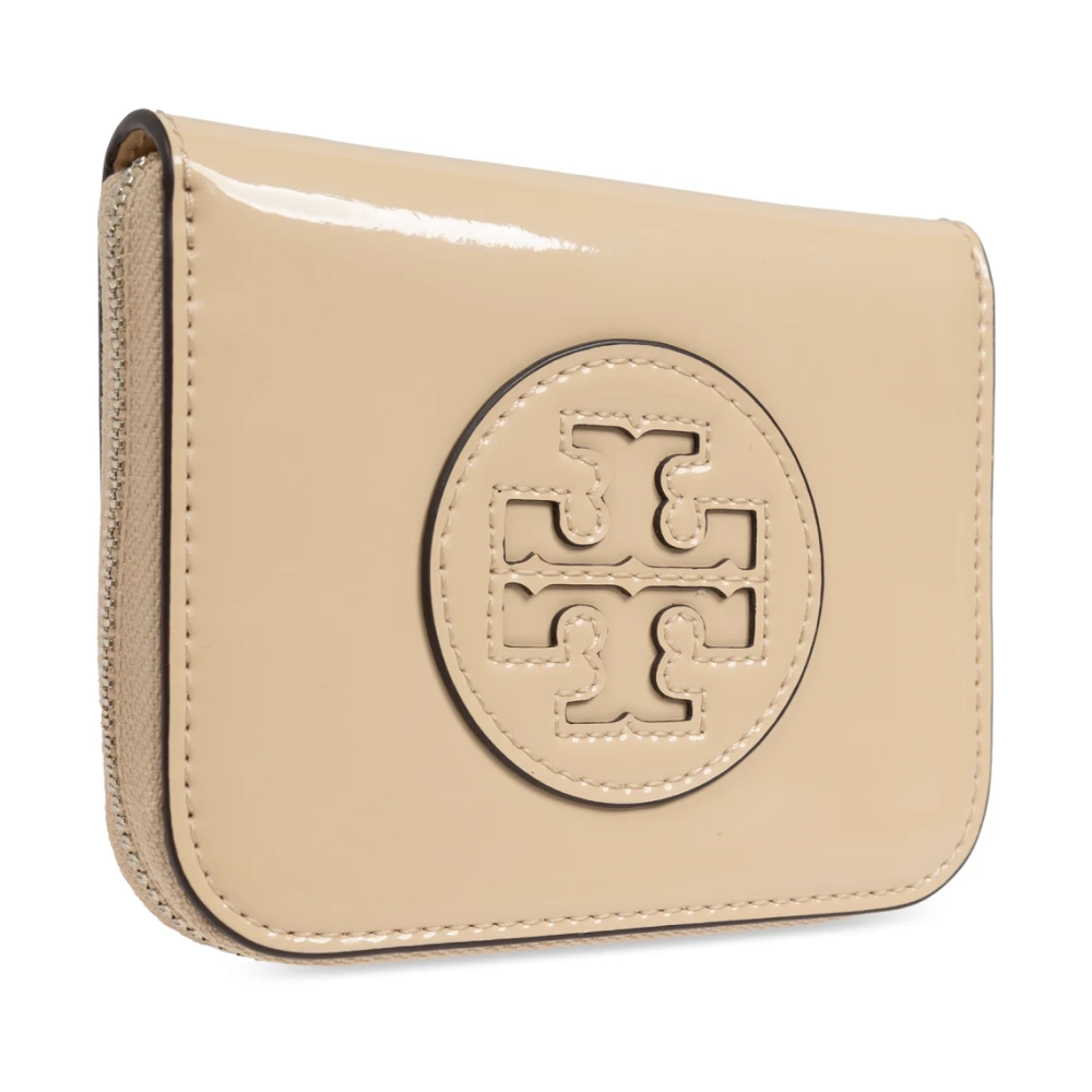 TORY BURCH Portemonnee Ella Beige Dames