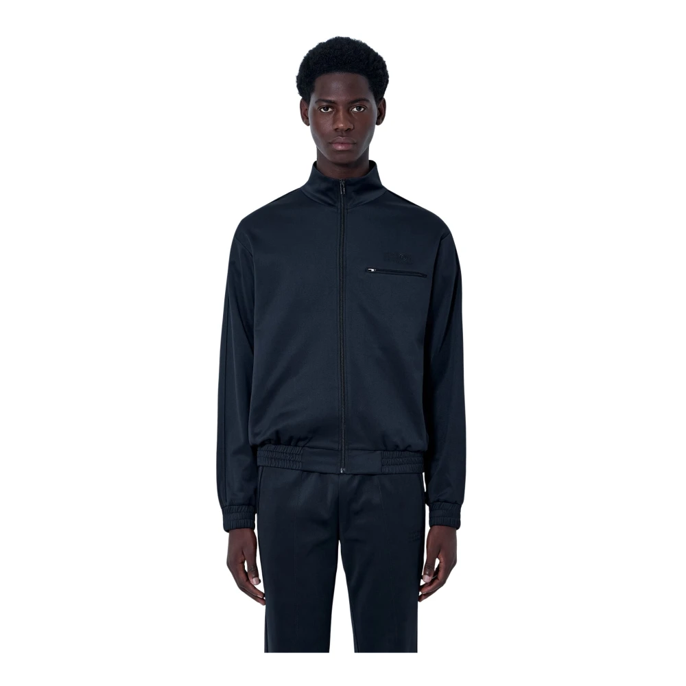 Mm6 Maison Margiela Herren Schwarz Jacken, K, Sgröße: