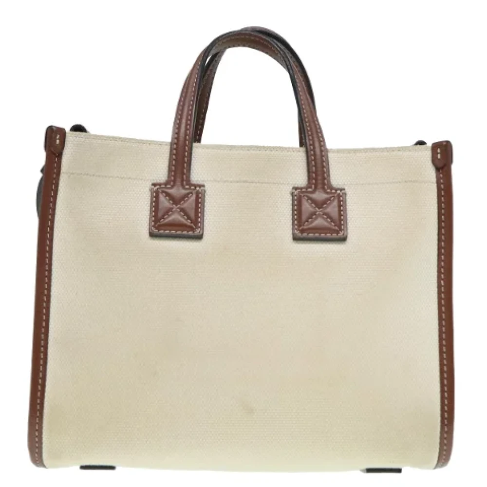 Burberry Vintage Pre-owned Canvas totes Beige Dames