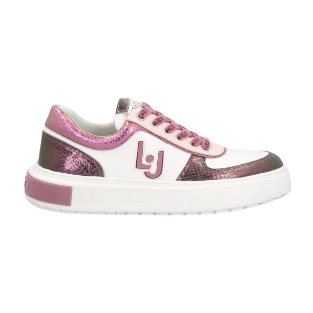 Liu Jo Glitter Sneakers Ariel 243 Dames Schoenen Veelkleurig Multicolor