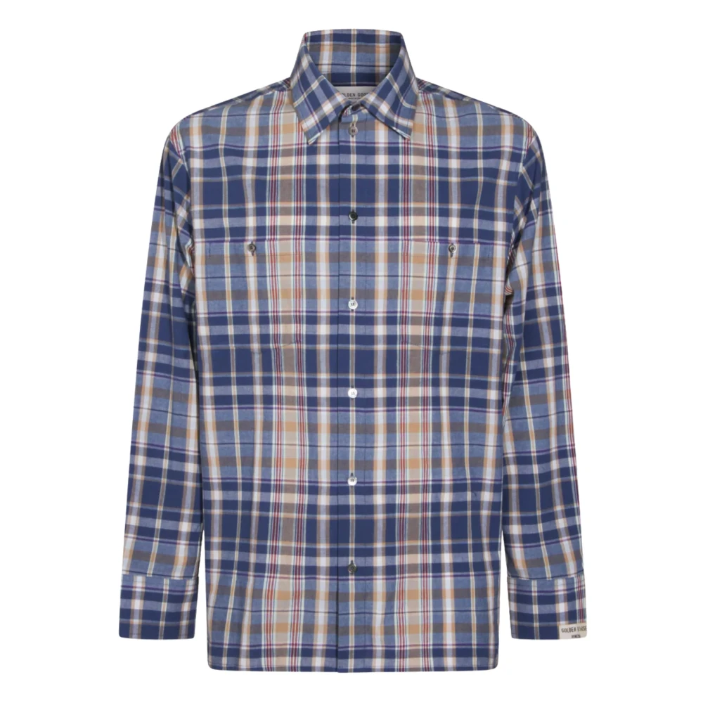 Golden Goose Women's Multicolor Checked Shirt - Shirts - M - Blouses & Shirts