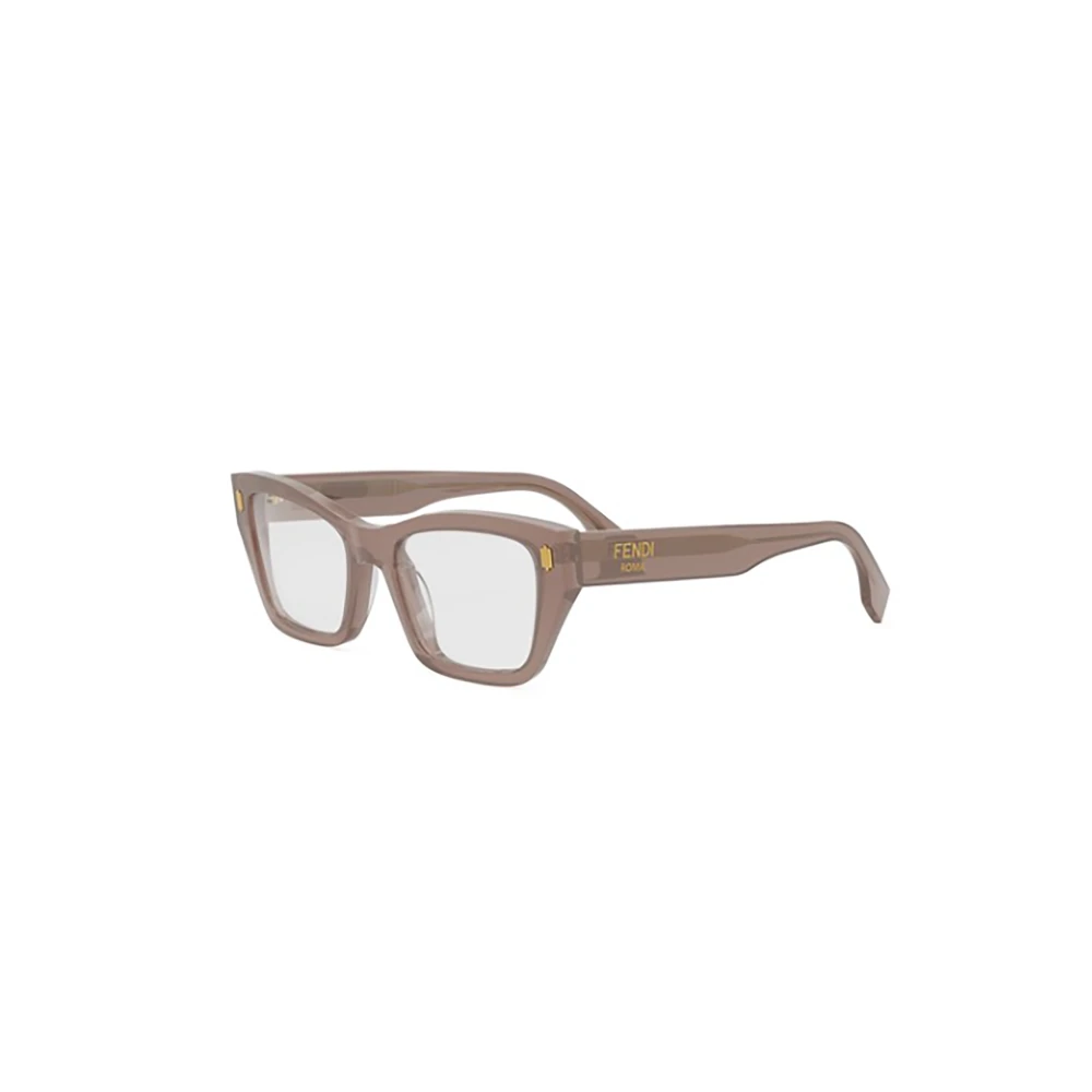 Fendi Chique Optische Frames Naakt Neutrals Beige Dames