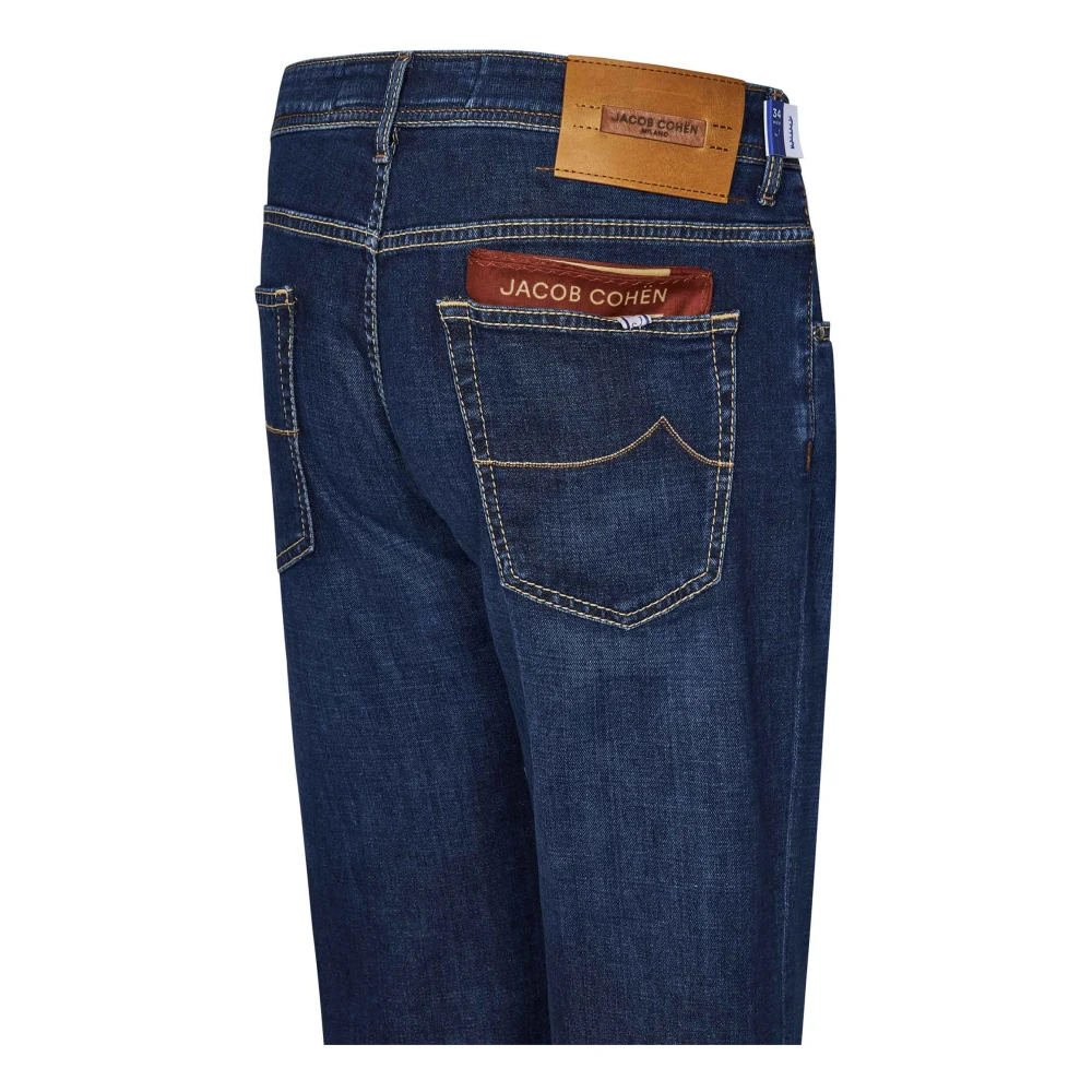 Jacob Cohën Slim Fit Donkerblauwe Jeans Blue Heren