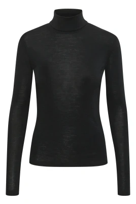 Klassisk Wool Rollneck Tröja