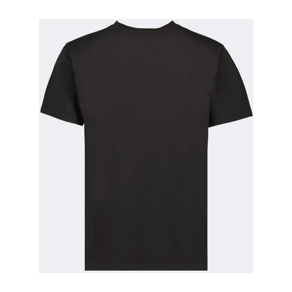 Dior Geborduurd Logo Casual T-shirt Black Heren
