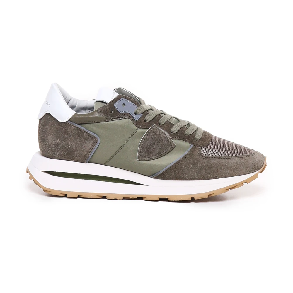 Philippe Model Groene Sneakers met Memory Foam Heren Schoenen