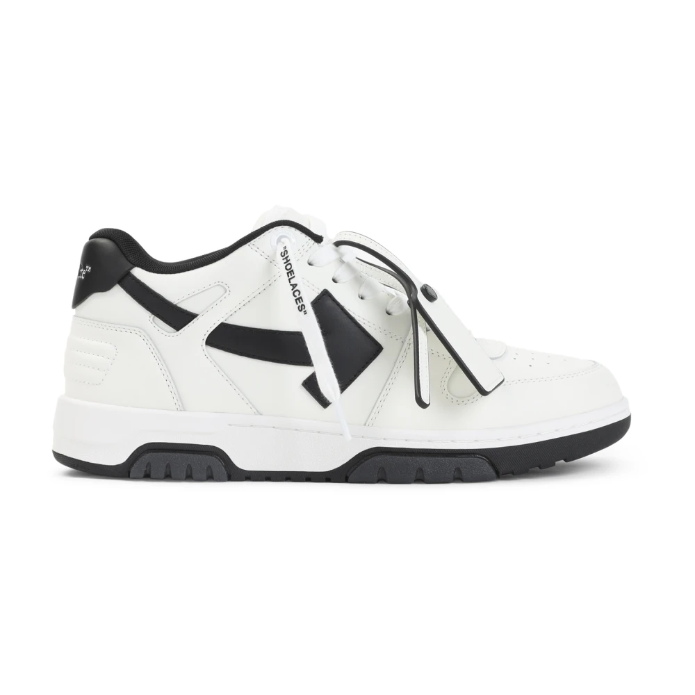Off White Men's White Off Sneakers, 7 Uk, Out Of Office Trainers