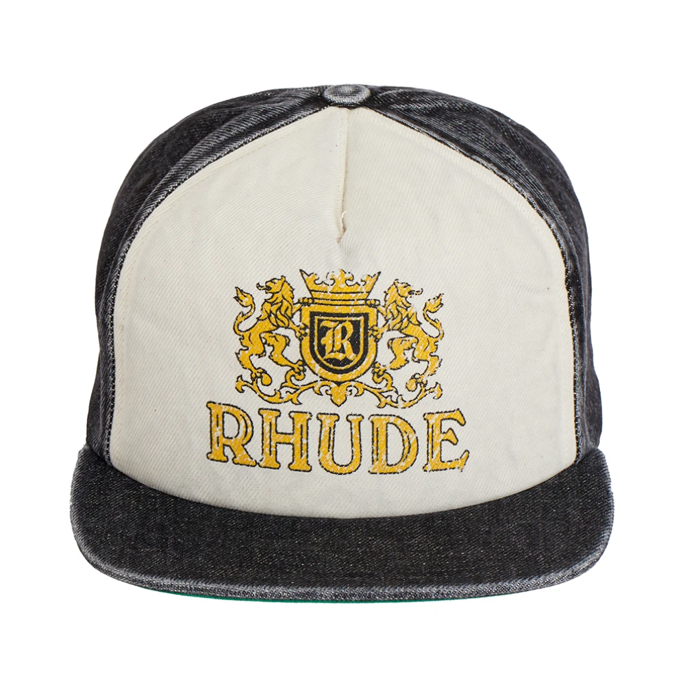 Rhude Denim Crest Hat Multicolor Heren