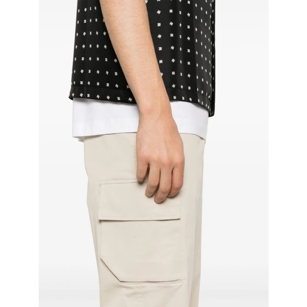 Neil Barrett Cargo Beige Broek Beige Heren