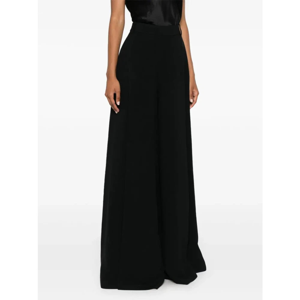 Ermanno Scervino Zwarte Flared Palazzo Rok Black Dames