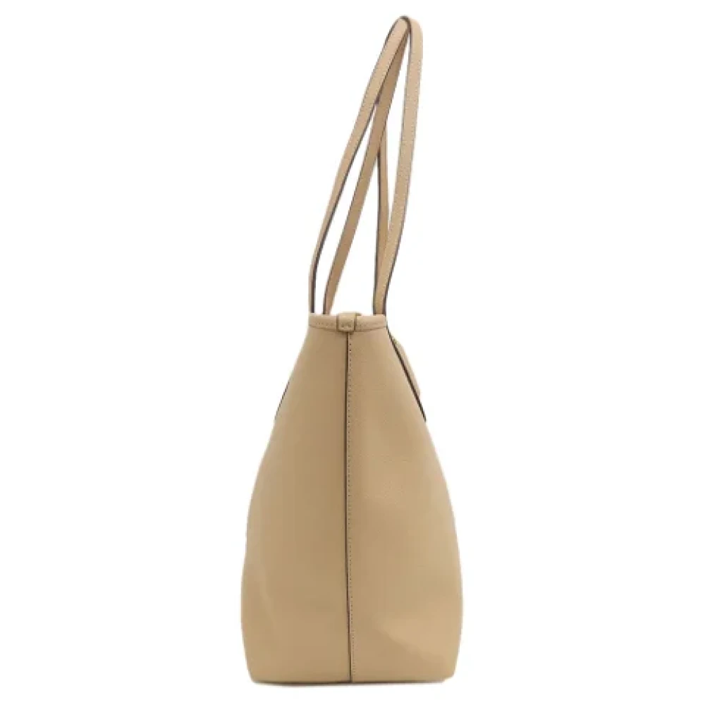 Coach Pre-owned Leather totes Beige Dames