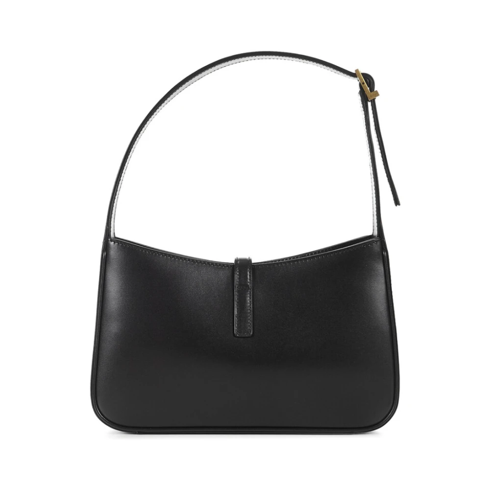 Saint Laurent Le 5 À 7 Hobo Tas Black Dames