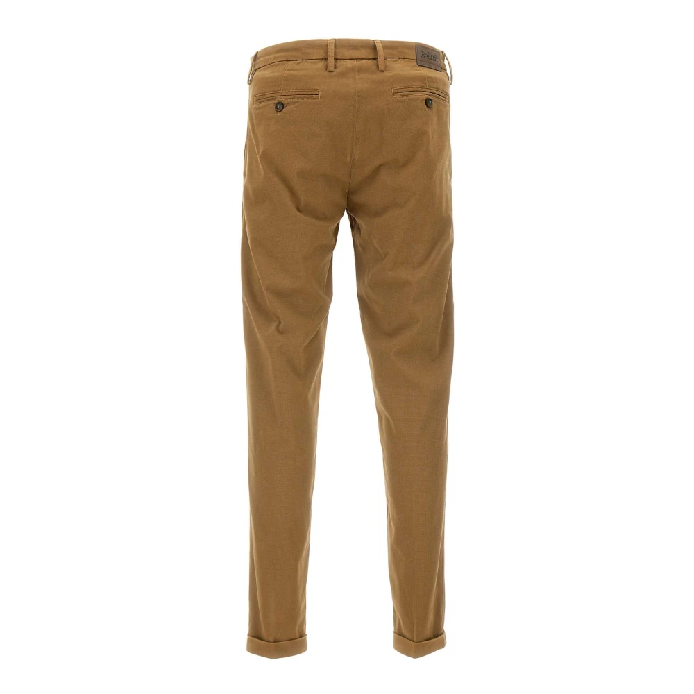 Re-Hash Bruine Casual Broek Brown Heren