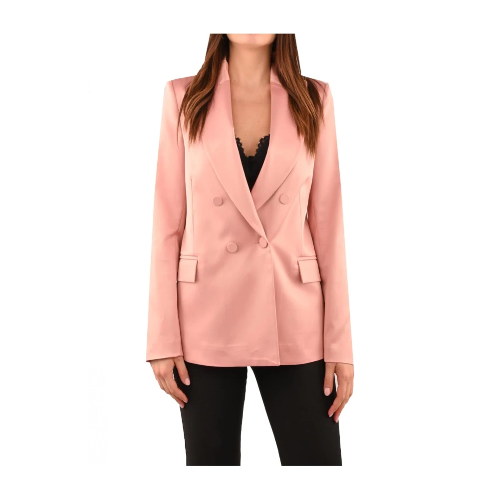 Aniye By Elegant Polyester Blazer Pink Dames