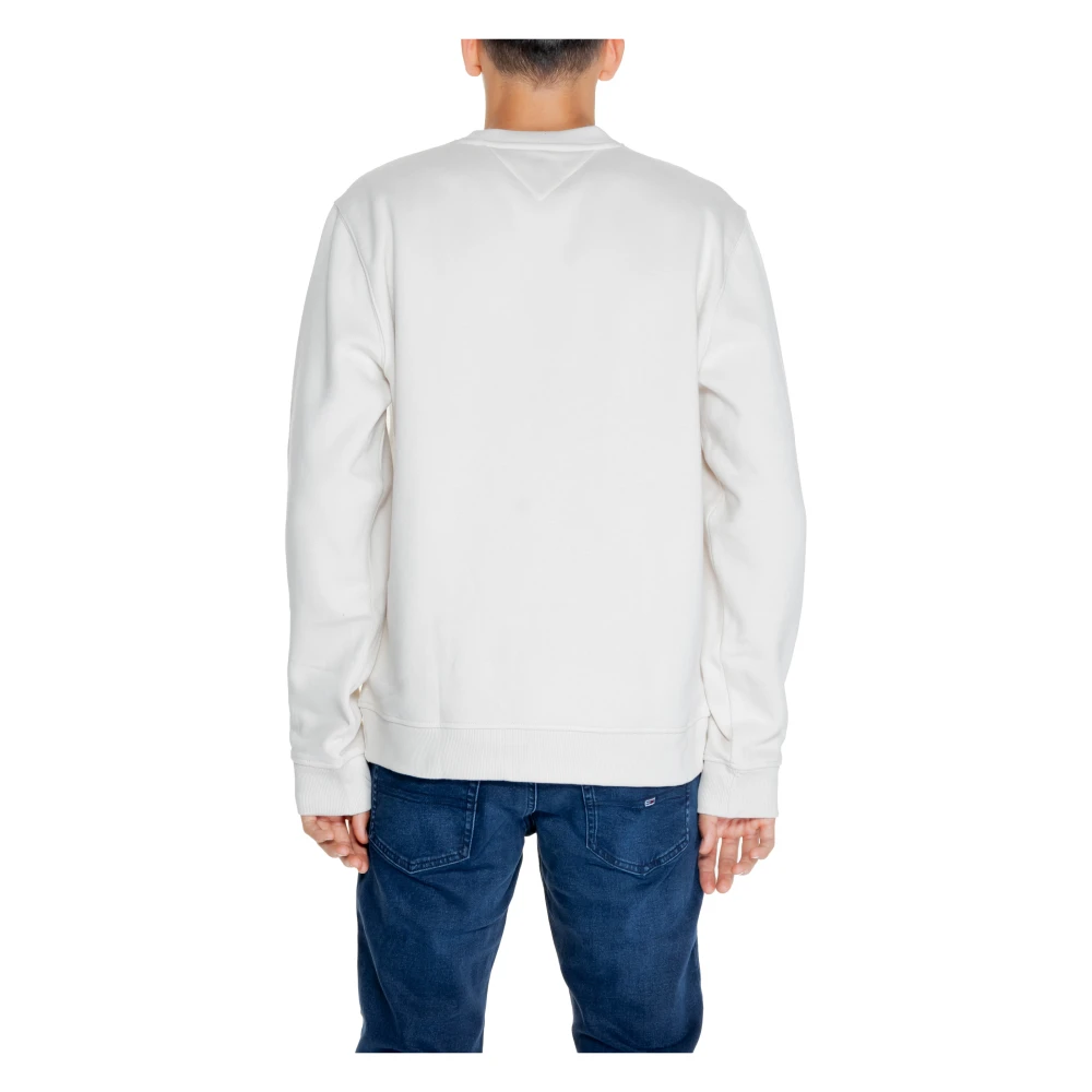 Tommy Jeans Herfst Winter Mannen Sweatshirts Collectie Beige Heren