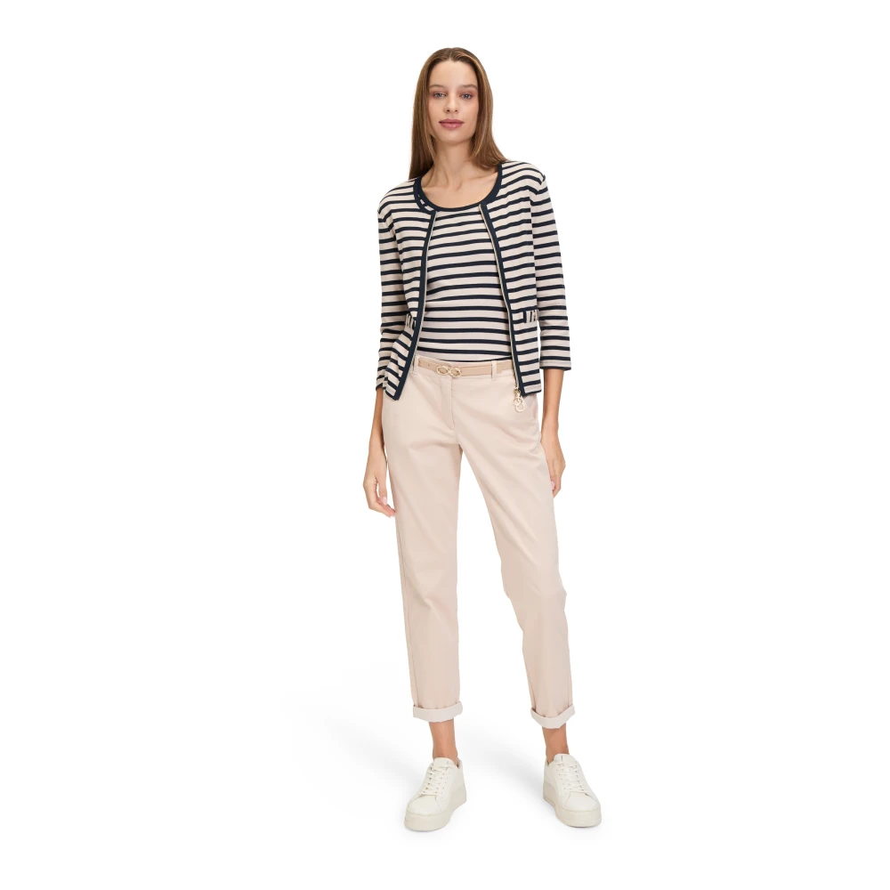 Betty Barclay Chino-broek met relaxte pasvorm Beige Dames