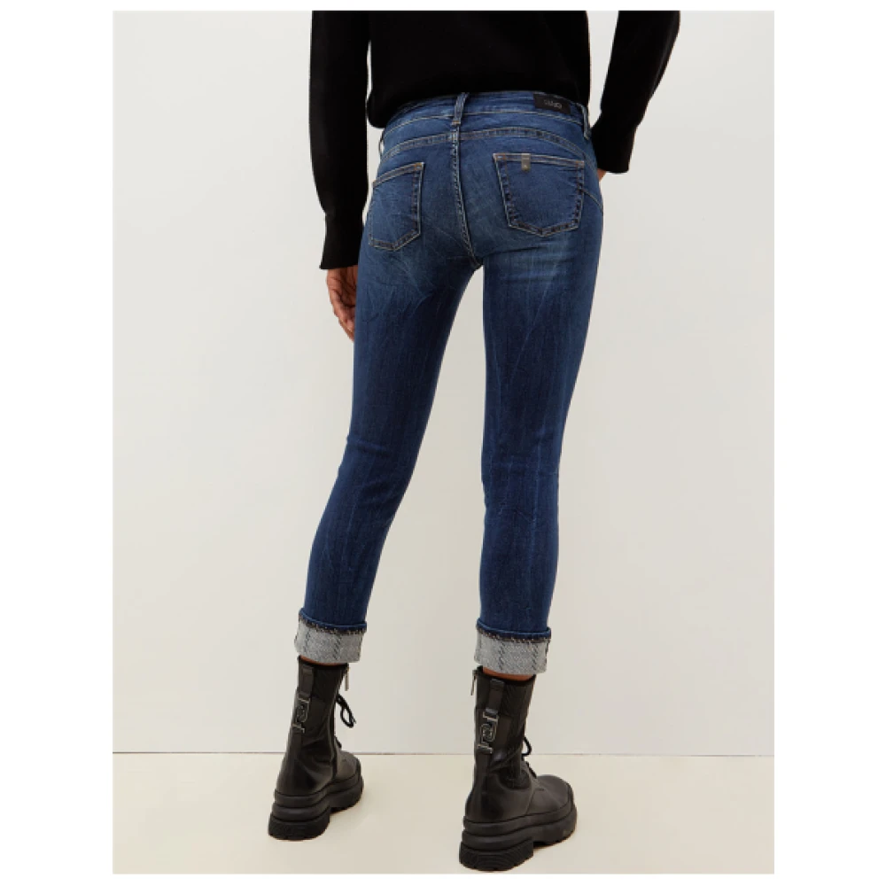 Liu Jo Skinny 7 8 Jean Monroe Blue Dames