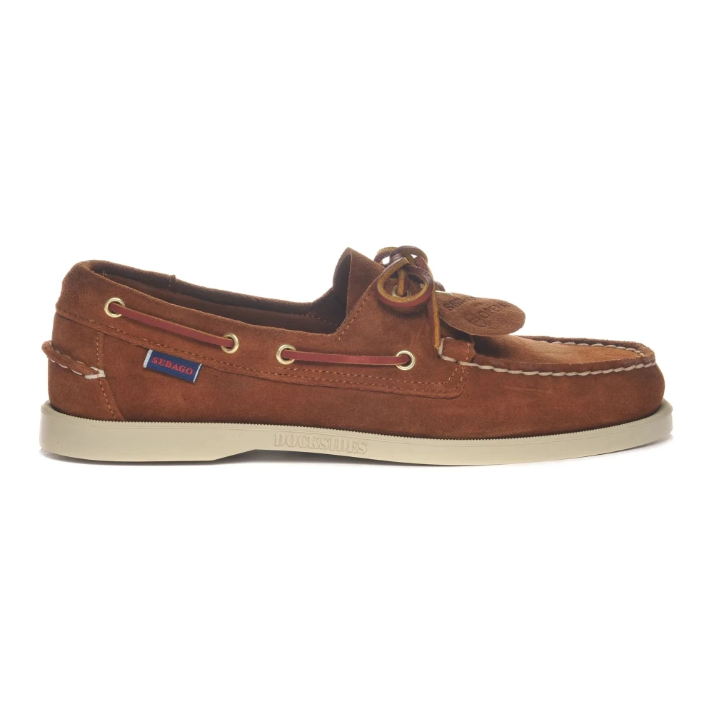 Sebago Men's Brown Boat Shoes, 8 Uk, Portland Artisan Ox