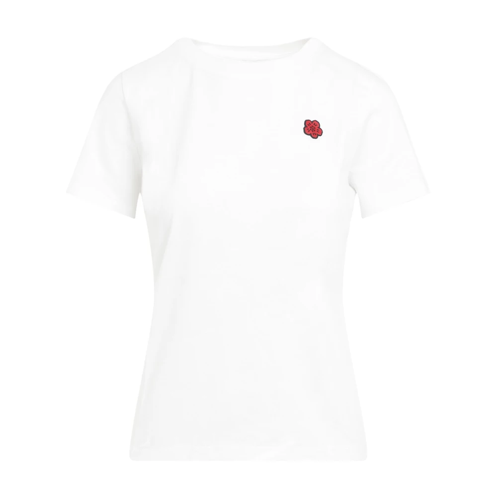 Kenzo Wit Katoenen T-Shirt Damesmode White Dames