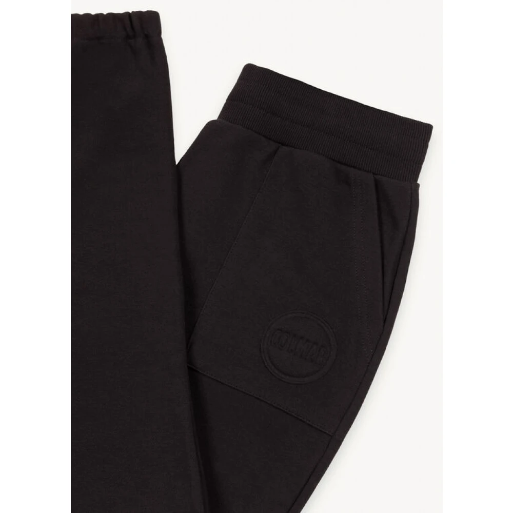 Colmar Zwarte biologische katoenen slim fit broek Black Dames