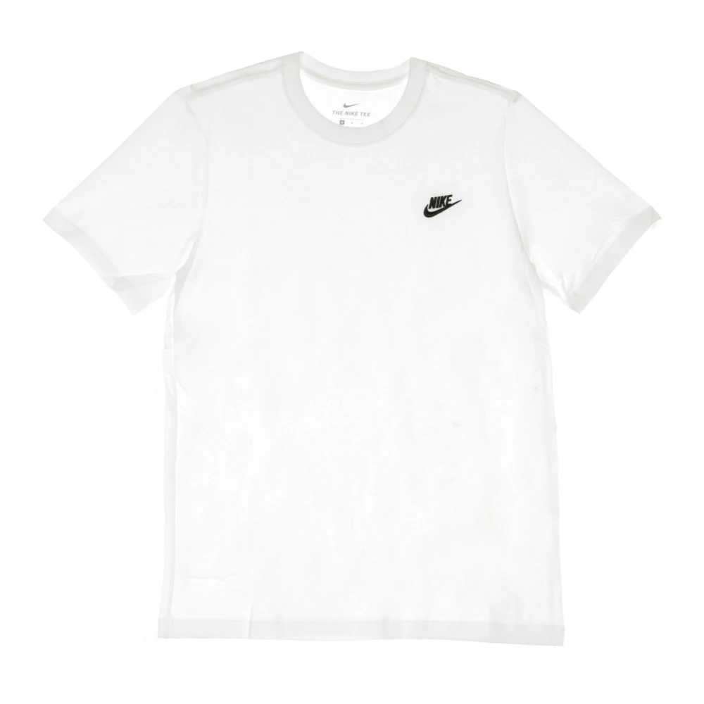 Nike Club Tee Streetwear T-Shirt White Heren