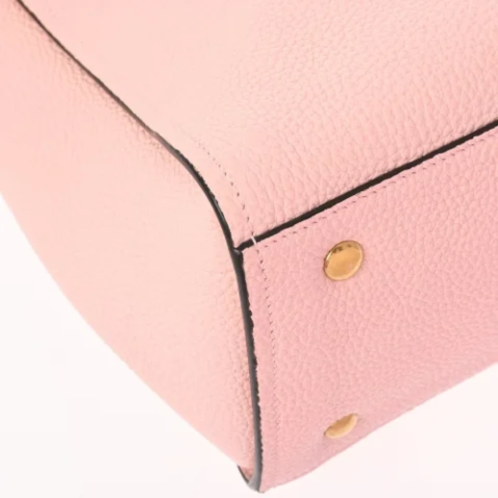 Salvatore Ferragamo Pre-owned Leather totes Pink Dames