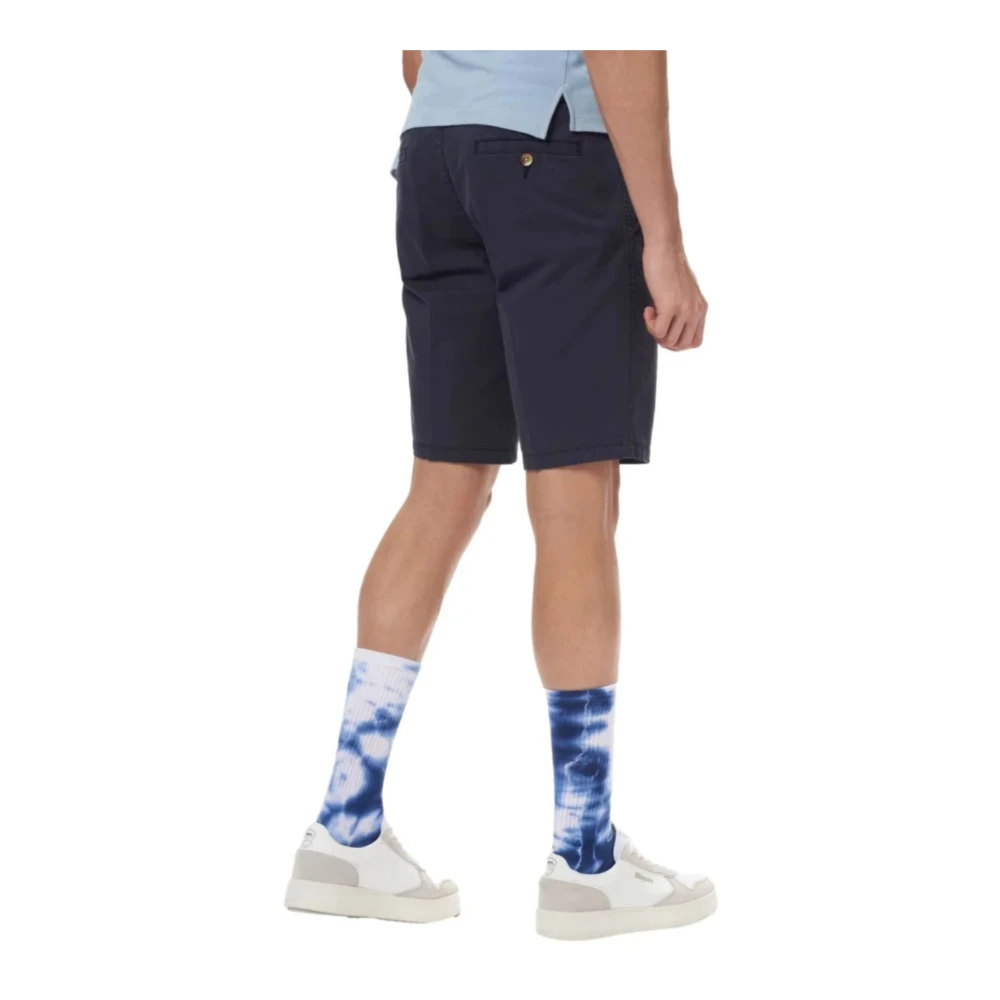 Blauer Blauwe Bermuda Shorts Blue Heren