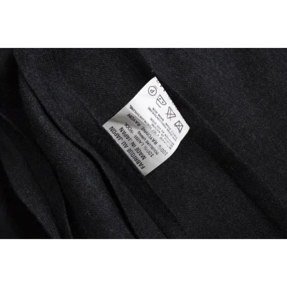 Yohji Yamamoto Pre-owned Wool dresses Gray Dames