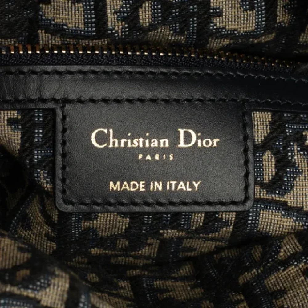 Dior Vintage Pre-owned Canvas dior-bags Beige Dames