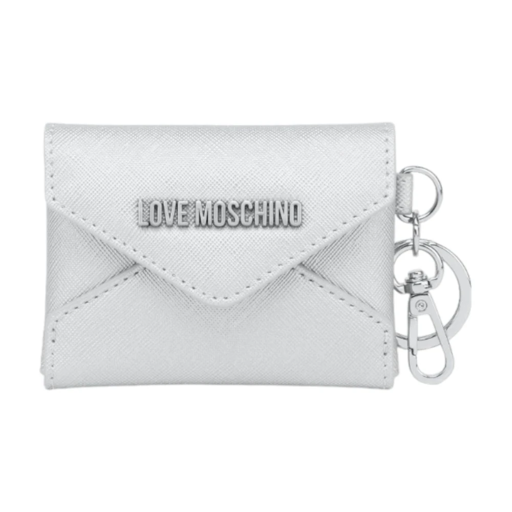 Love Moschino Stijlvolle Sleutelhanger Accessoire Gray Dames