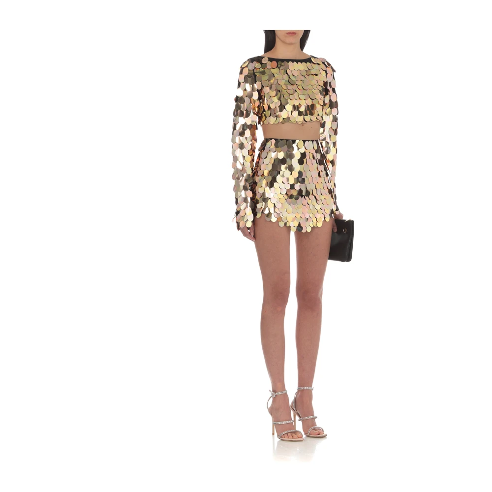 The New Arrivals Ilkyaz Ozel Long Sleeve Tops Yellow Dames