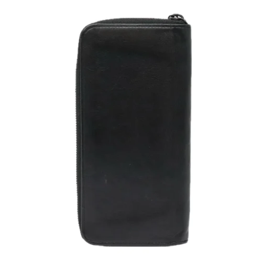 Louis Vuitton Vintage Pre-owned Leather wallets Black Dames