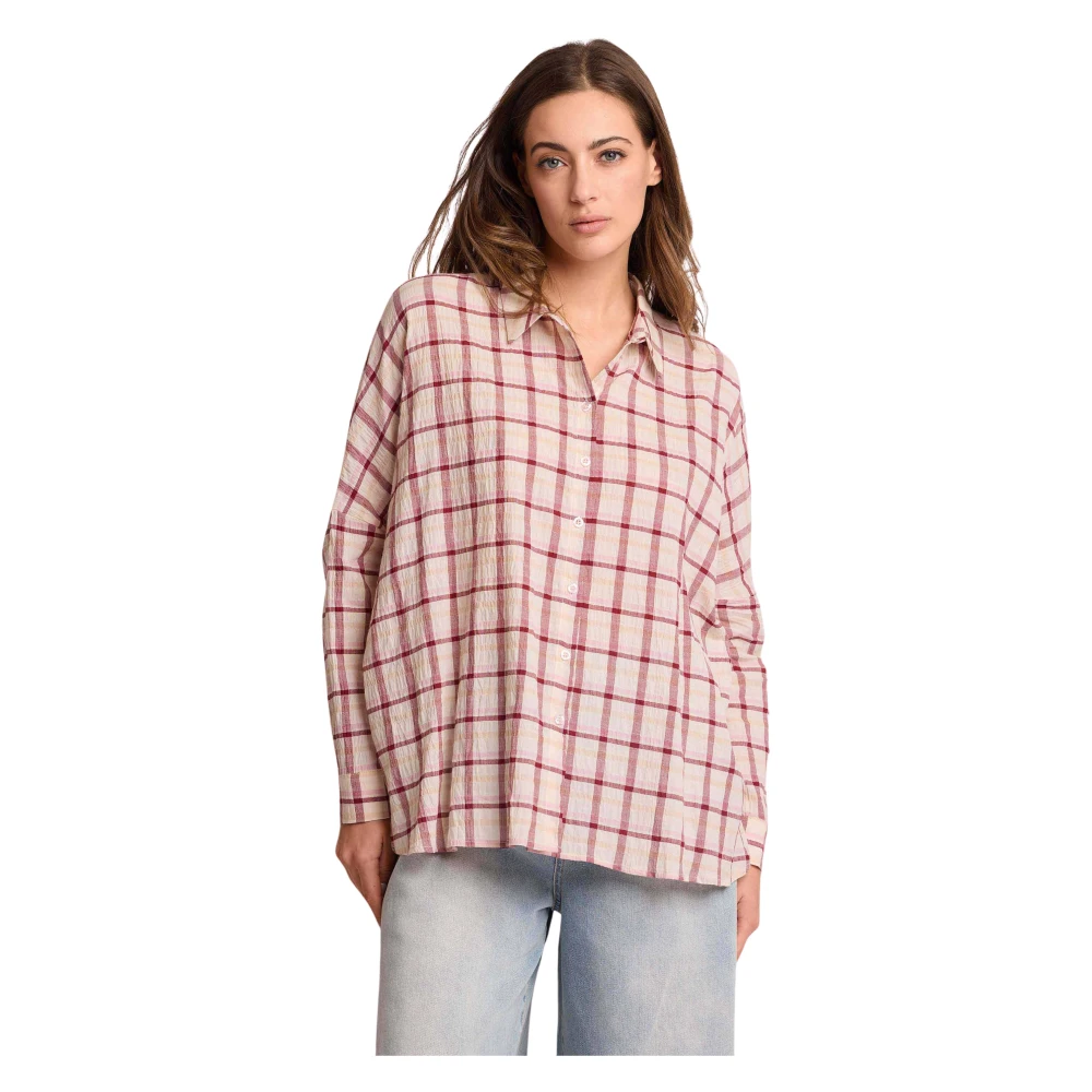 Kocca Women's Multicolor Camicia Over A Quadri - Shirts - Xl - Blouses & Shirts