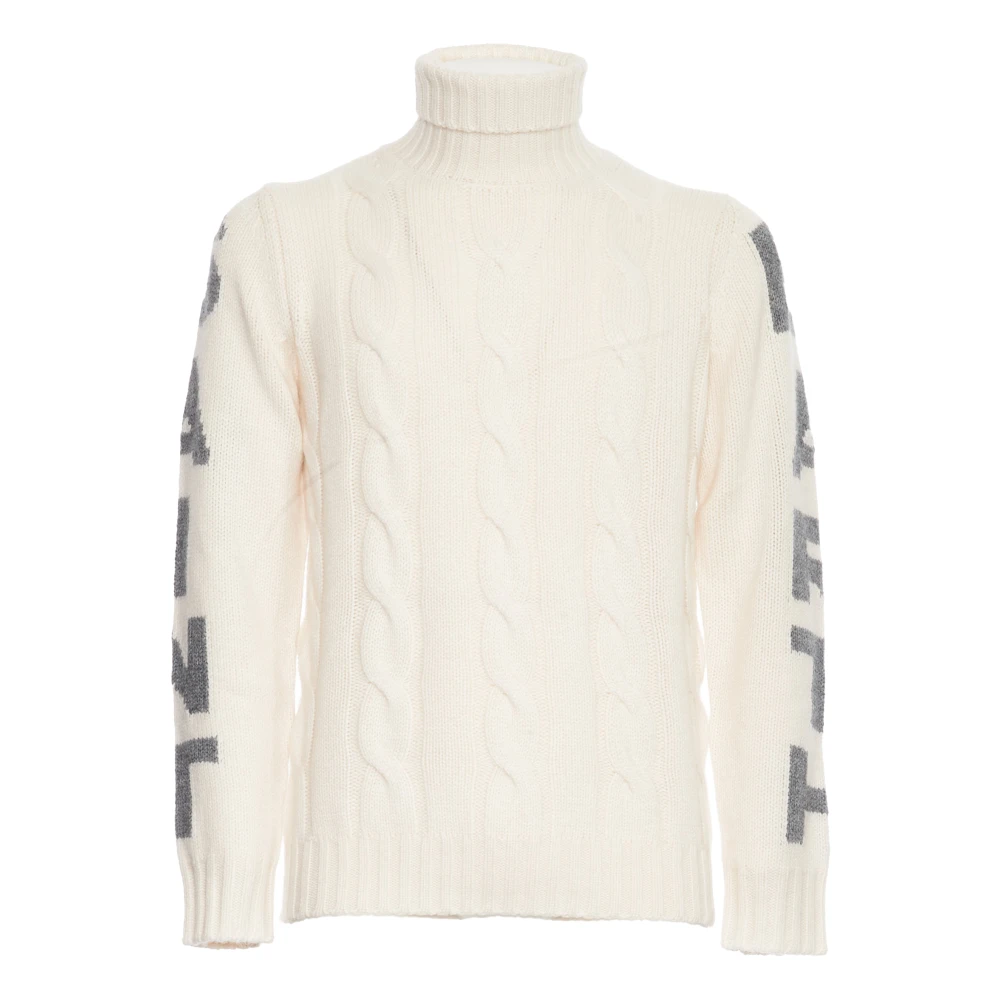 MC2 Saint Barth Witte Coltrui Trui Aw24 White Heren