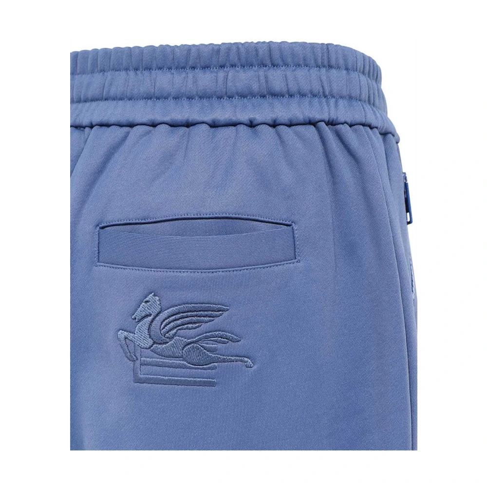 ETRO Track Pants met ritszakken Blue Heren