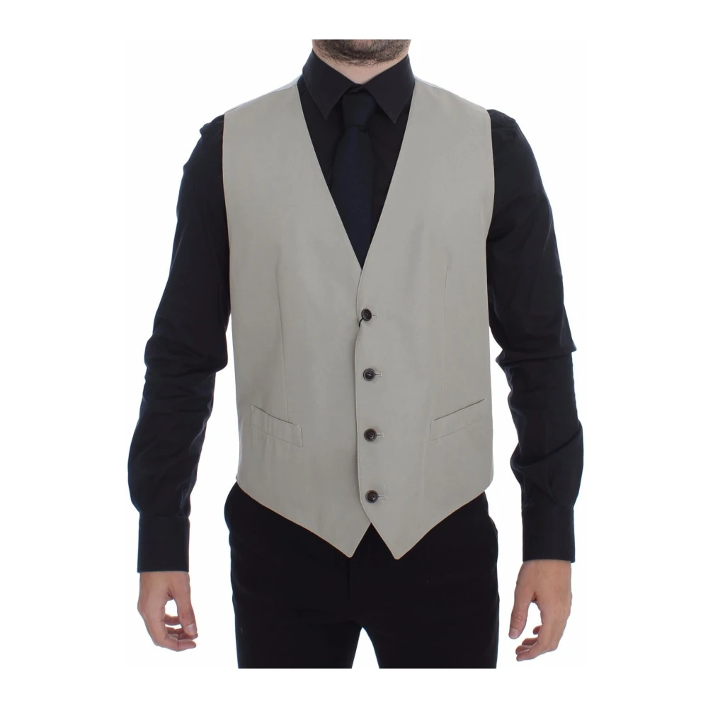 Suits > Suit Vests - - Dolce & Gabbana - Modalova