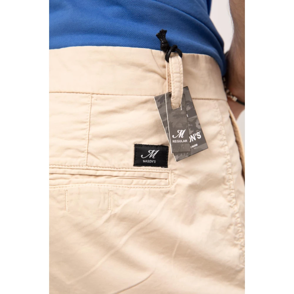 Mason's Stijlvolle Bermuda Shorts Beige Heren