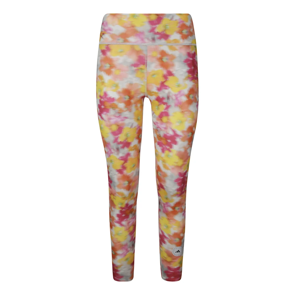 Adidas by stella mccartney Hoge Taille Logo Leggings Multicolor Dames