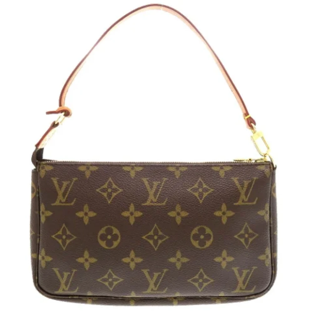 Louis Vuitton Vintage Pre-owned Fabric pouches Brown Dames